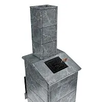 Облицовка дымохода 270*270*630/талькомагнезит 30 (Премиум) под шибер***