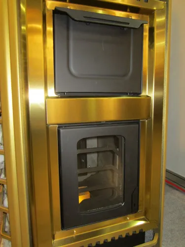 Печь банная Ермак 30 Сетка - Люкс GOLD ( нерж 5,0 мм 304 ) фото 5