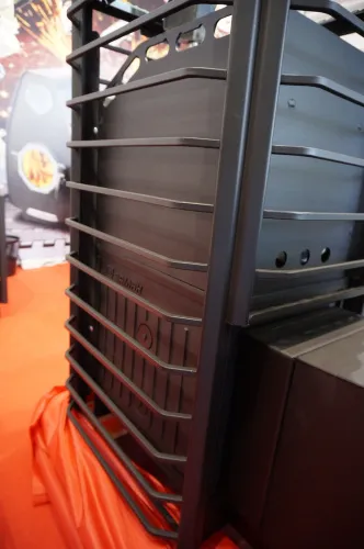 Печь банная Ермак 36 Сетка - Люкс ( чугун 10,0 мм ) фото 4