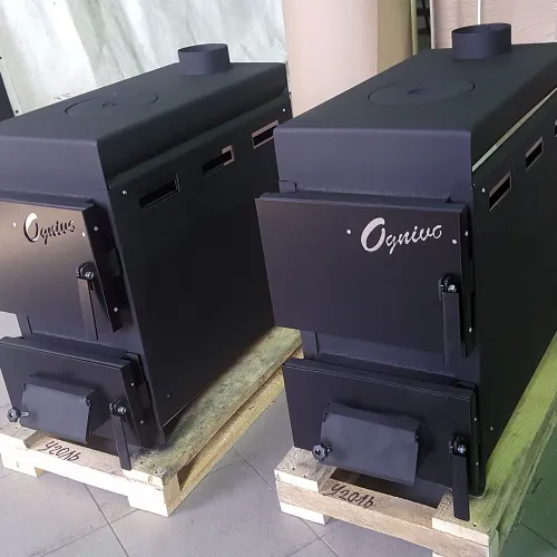 Печь отопительно - варочная Огниво - 2 Угольная   фото 5