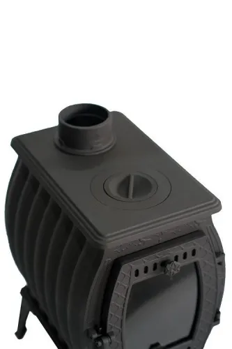 Печь отопительно - варочная чугунная " Сибирь 11 " со стеклом фото 4