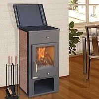 Печь - камин " Нарва с плитой " 