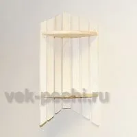 Полка угловая 2 - х уровневая  МП - 55