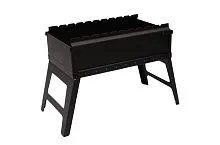 Мангал " Сибирь - 10-1,5 " облегченный " складной, сталь 1,5 мм