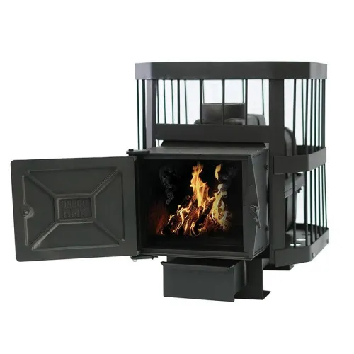 Печь банная ЧУГУННАЯ " Сибирь - 15 "  (сетка) фото 2