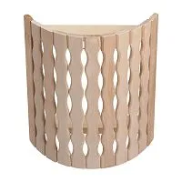 Абажур угловой Бусы , пламя МА - 3 ( липа )