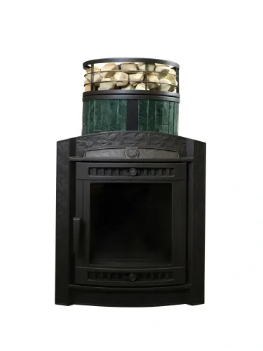 Печь банная "Атмосфера L" Верде Гватемала ламель+сетка ПроМеталл фото 9