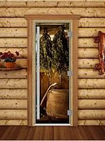 Дверь, " ПРЕСТИЖ " ФП арт. 098, 1900 x 700 ( ольха ) Пр. ручка