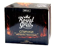 Спички " Хозяйственные " 500шт , ROYAGRILL