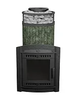 Печь банная "Атмосфера XL" Змеевик ламель+сетка ПроМеталл (2494 ламели+ 5568 печь)