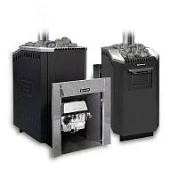 Печь банная газо - дровяная Уралочка 30 (2018) Ермак