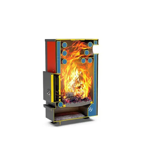 Котел отопительный КУППЕР  ОВК-10 с плитой фото 2