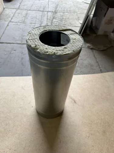 Сэндвич - труба 115  0,5 метр нерж/оц 1,0 мм УЦЕНКА -50% фото 4