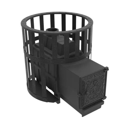 Печь банная чугунная  " Воевода " 20 ДТ - 4 ( сетка )