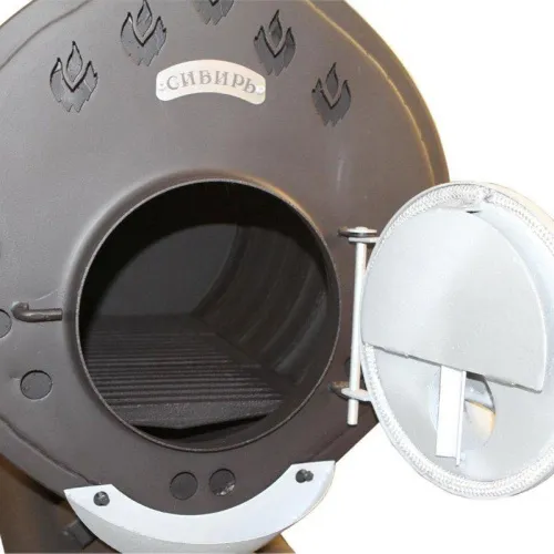Печь отопительная БВ 480, с заслонкой, d 150 мм фото 2