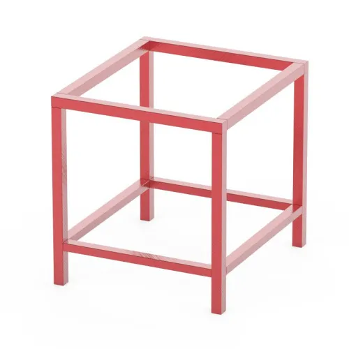 Опора напольная 290*290*530 мм для монтажной площадки (200-210)Ст3 20х20х1,2мм