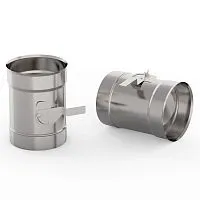 Шибер поворотный 115   1,0 мм