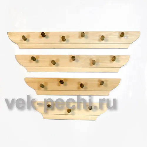 Вешалка 5 - и рожковая ( Мебель для бани ) Вешалка 5 - и рожковая ( Мебель для бани )