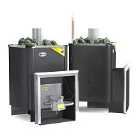 Печь банная газо - дровяная Уралочка 20 (2012) Ермак 