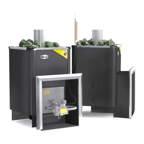 Печь банная газо - дровяная Уралочка 20 (2012) Ермак 