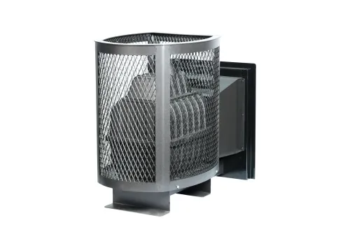 Печь банная ЧУГУННАЯ " Сибирь - 24 PRO" ( сетка ) со СТЕКЛОМ  фото 6