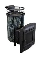 Печь банная "Атмосфера L" Жадеит ламель+сетка ПроМеталл