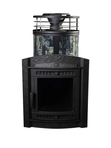 Печь банная "Атмосфера L" Жадеит ламель+сетка ПроМеталл фото 9