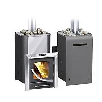 Печь банная Ермак 20 - ПС Элит ( нерж 3,0 мм 430 )