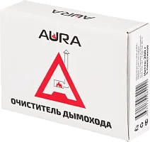 Средство для чистки дымохода (Удалитель сажи) AURA (коробка 200 г)