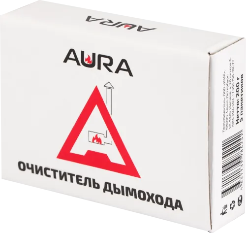 Средство для чистки дымохода (Удалитель сажи) AURA (коробка 200 г)