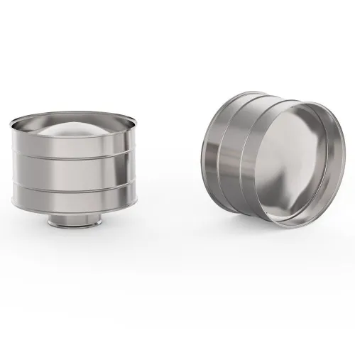 Зонт с дефлектором 160 нержавейка 0,5 мм Зонт с дефлектором 160 нержавейка 0,5 мм