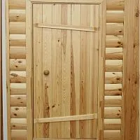 Дверь входная 1700 х 800 х 35 ( сосна ) 