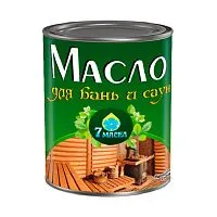 Масло для бань и саун 2,5 л (под остаток) 7Масел