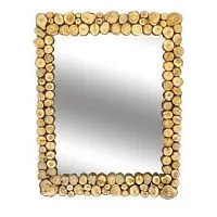 Зеркало прямоугольник 660*470 мм ( можжевельник )