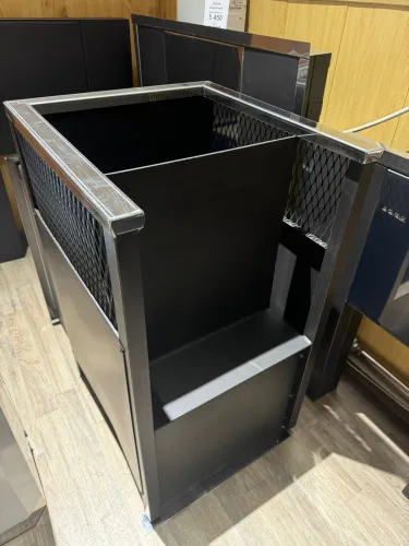 Печь банная 6 мм Радуга 35 Б (под приставной бак 60 л) фото 2