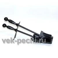 Набор банный R20001BK два предмета совок + щетка