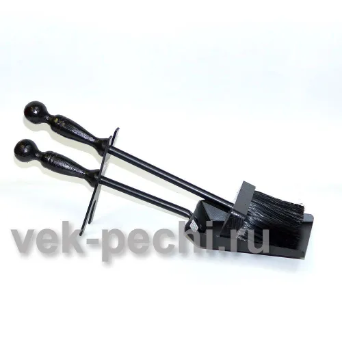 Набор банный R20001BK два предмета совок + щетка