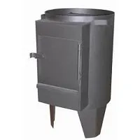 Топка для водогрейной колонки  КВЛ - стальная