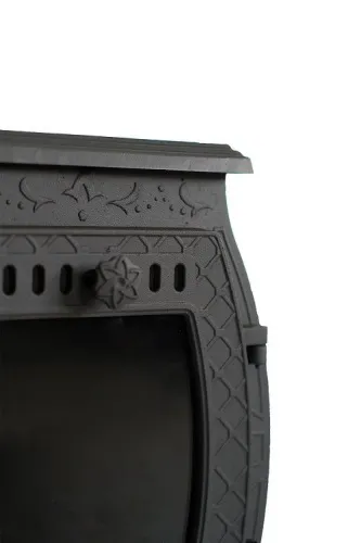 Печь отопительно - варочная чугунная " Сибирь 11 " со стеклом фото 3