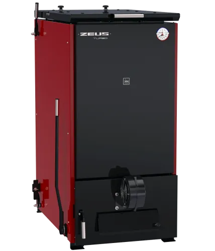 Котел отопительный ZEUS TURBO 42-54 кВт с автоматикой до 400 кв.м.