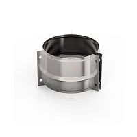 Хомут  под растяжку 160 нержавейка 1,0 мм  обжимной