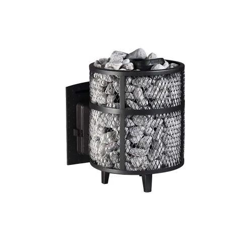 Печь чугунная банная "Атмосфера М" сетка нержавейка ПроМеталл фото 2