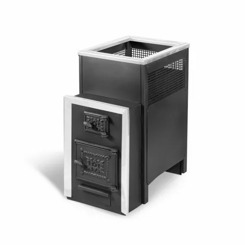 Печь банная 8-6 мм Радуга 30 Б - под навесной бак Универсальный (бак приобретается отдельно)