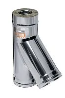 Сэндвич-тройник 135° (430/0,8мм + нерж.) 115х200 Феррум    