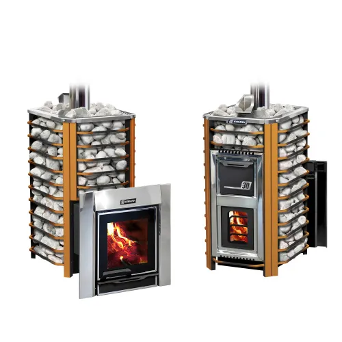 Печь банная Ермак 30 Сетка - Люкс ( нерж 5,0 мм 304 )