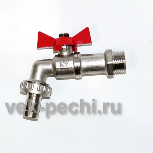 Кран с носиком 20 Радуга ,1ВПК, Березка (8шт/уп) Bibcock3/4 кран водоразборн. со съёмн. штуцером Lavita Кран с носиком 20 Радуга ,1ВПК, Березка (8шт/уп) Bibcock3/4 кран водоразборн. со съёмн. штуцером Lavita