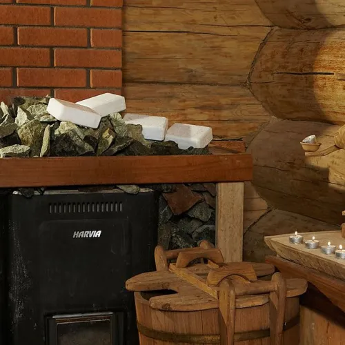 Соляной брикет " Соляная баня " с гималайской солью фото 2