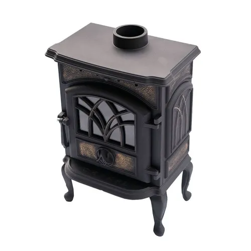 Печь отопительная чугунная " Сибирь 7 " со стеклом  фото 6