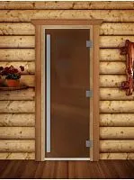 *Дверь, " ПРЕСТИЖ " бронза матовая, 2000 х 700 ( ольха ) Пр. ручка