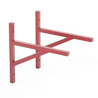 *Опора стеновая L= 500 мм, нерж, 2,0 мм